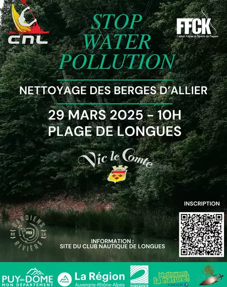 Nettoyage des berges de l'Allier