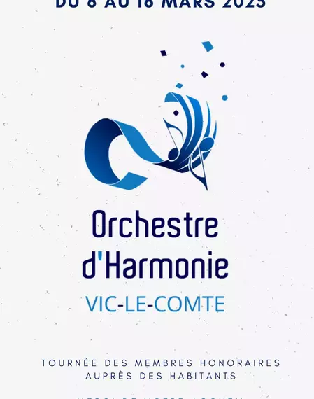 Tournée des membres honoraires de l'Orchestre d'Harmonie